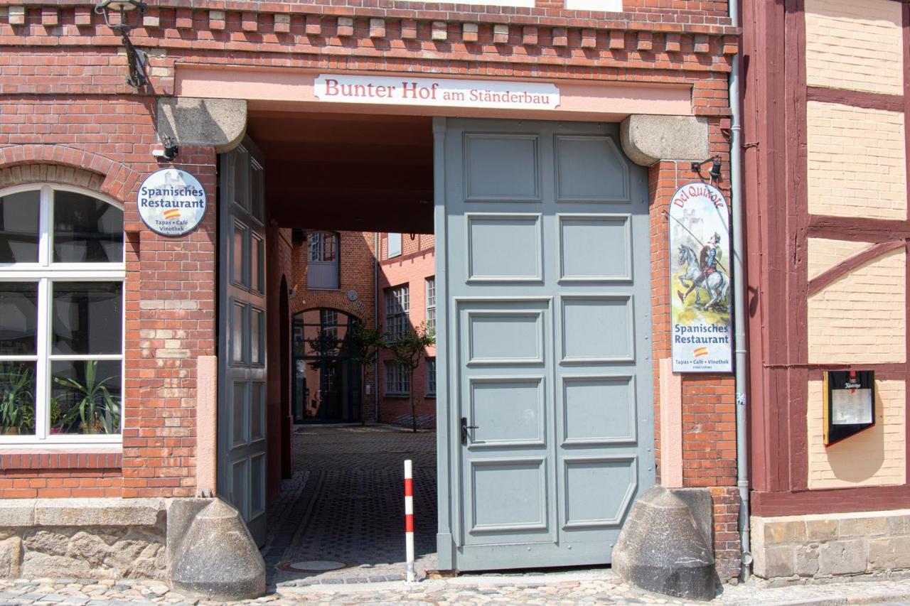 Ferienwohnungen Bunter Hof Quedlinburg Dış mekan fotoğraf